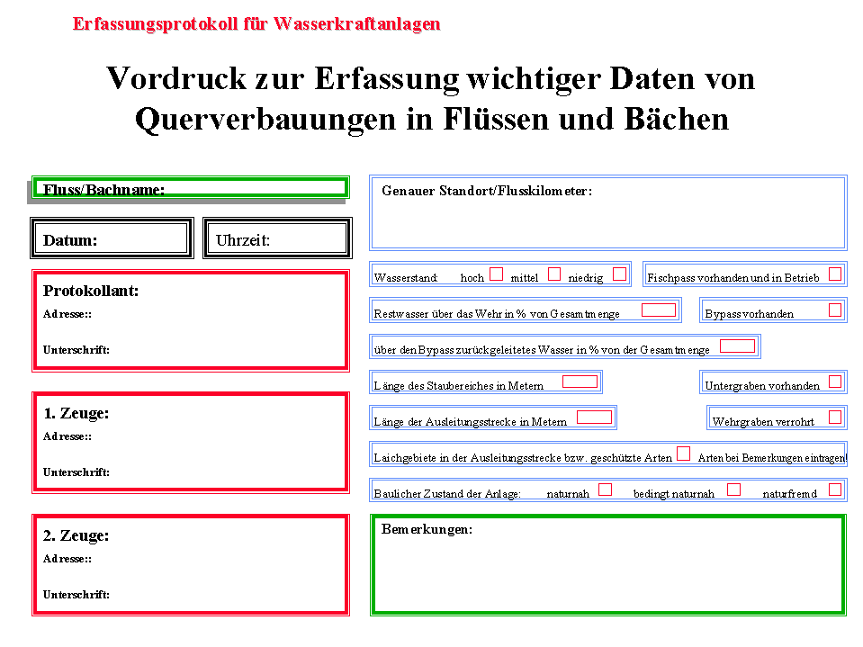 Erfassung