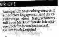 Gerichtsurteil ein Skandal - Schulterschluss mit Umweltkriminellen Teil 3